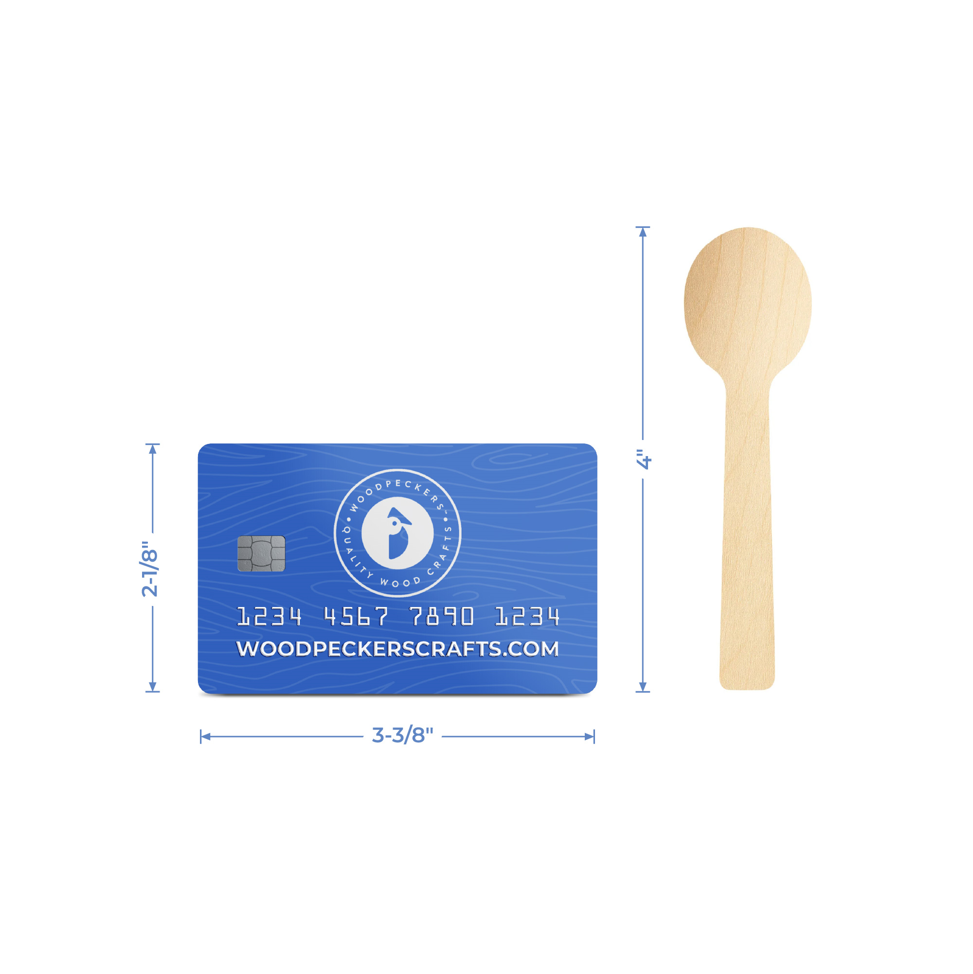 Disposable Dessert Spoons, 4", Pack of 100
