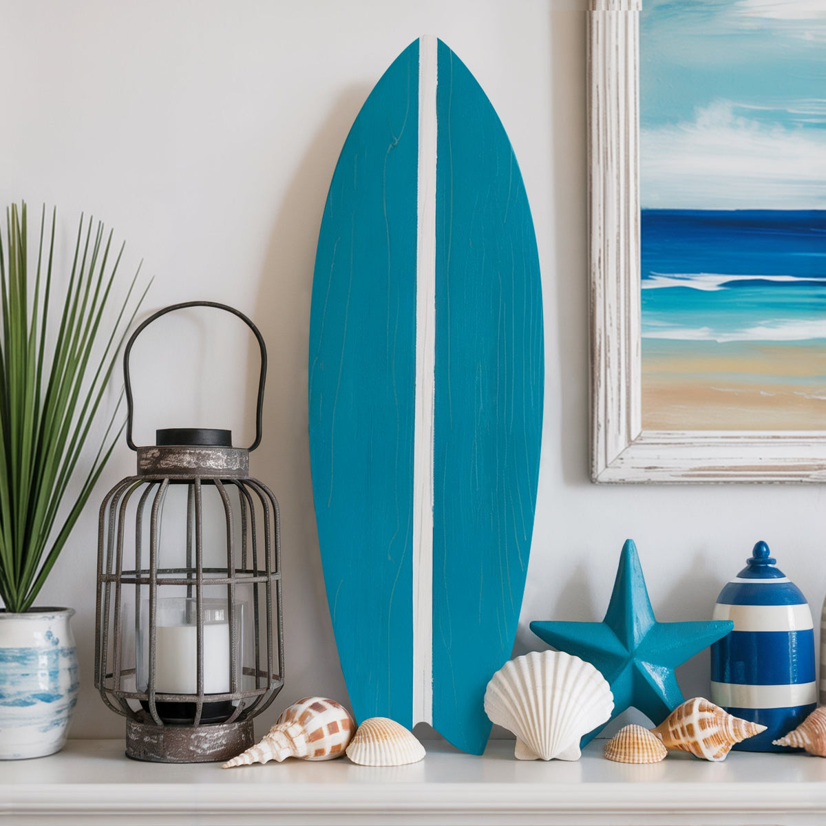 30" Wood Surfboard Cutout