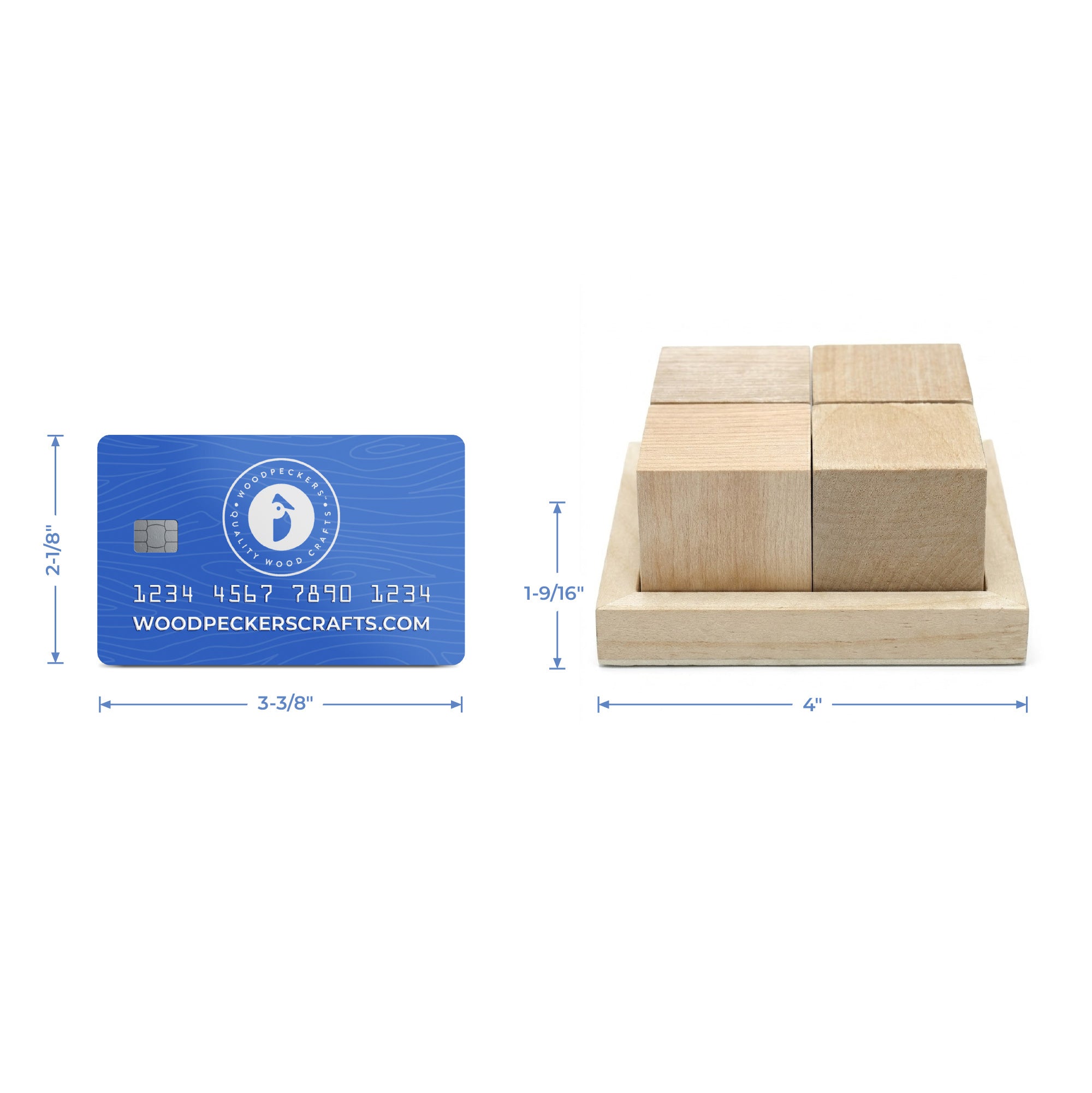 Wooden DIY Cube Puzzle, 4"
