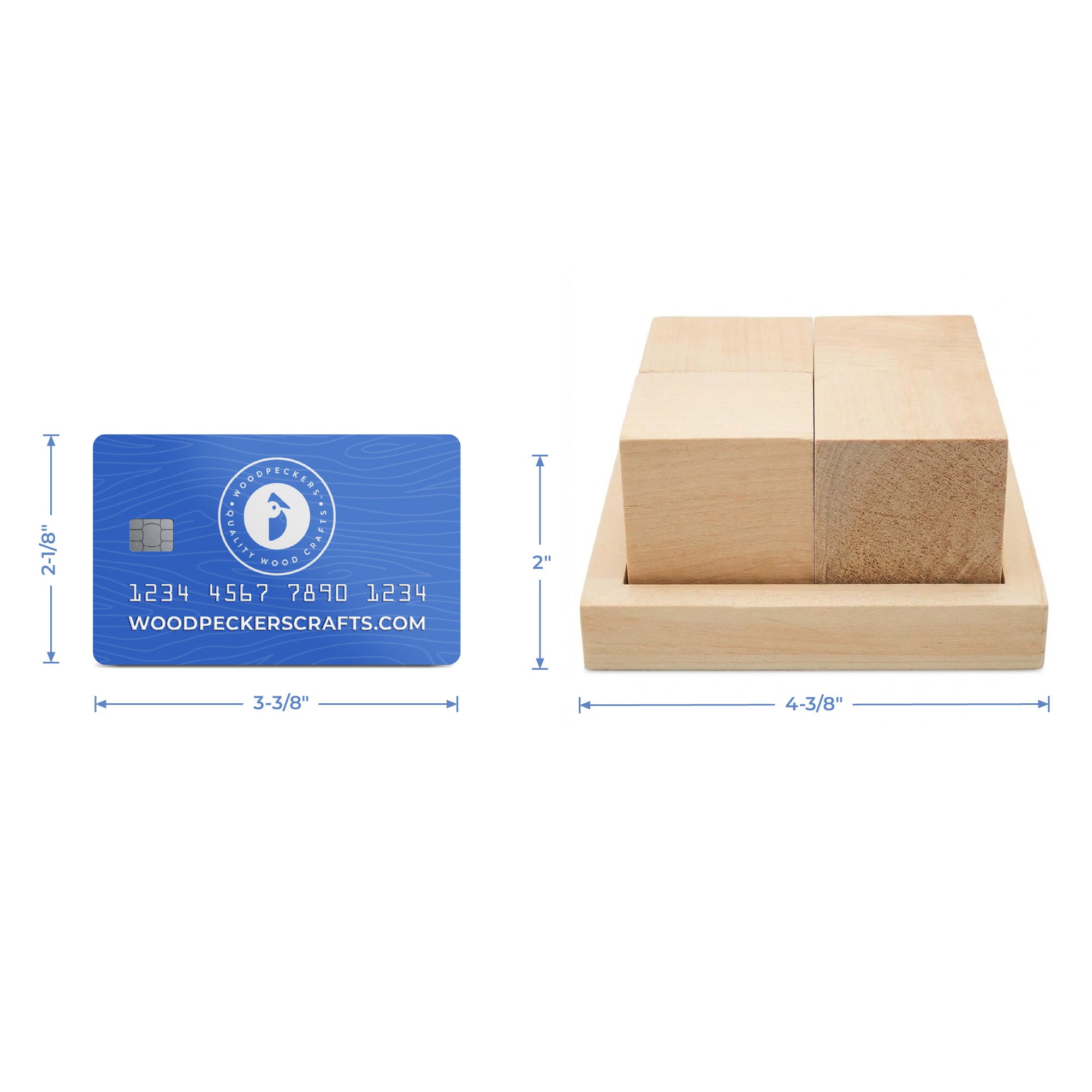 Wooden DIY Cube Puzzle, 1-3/4"