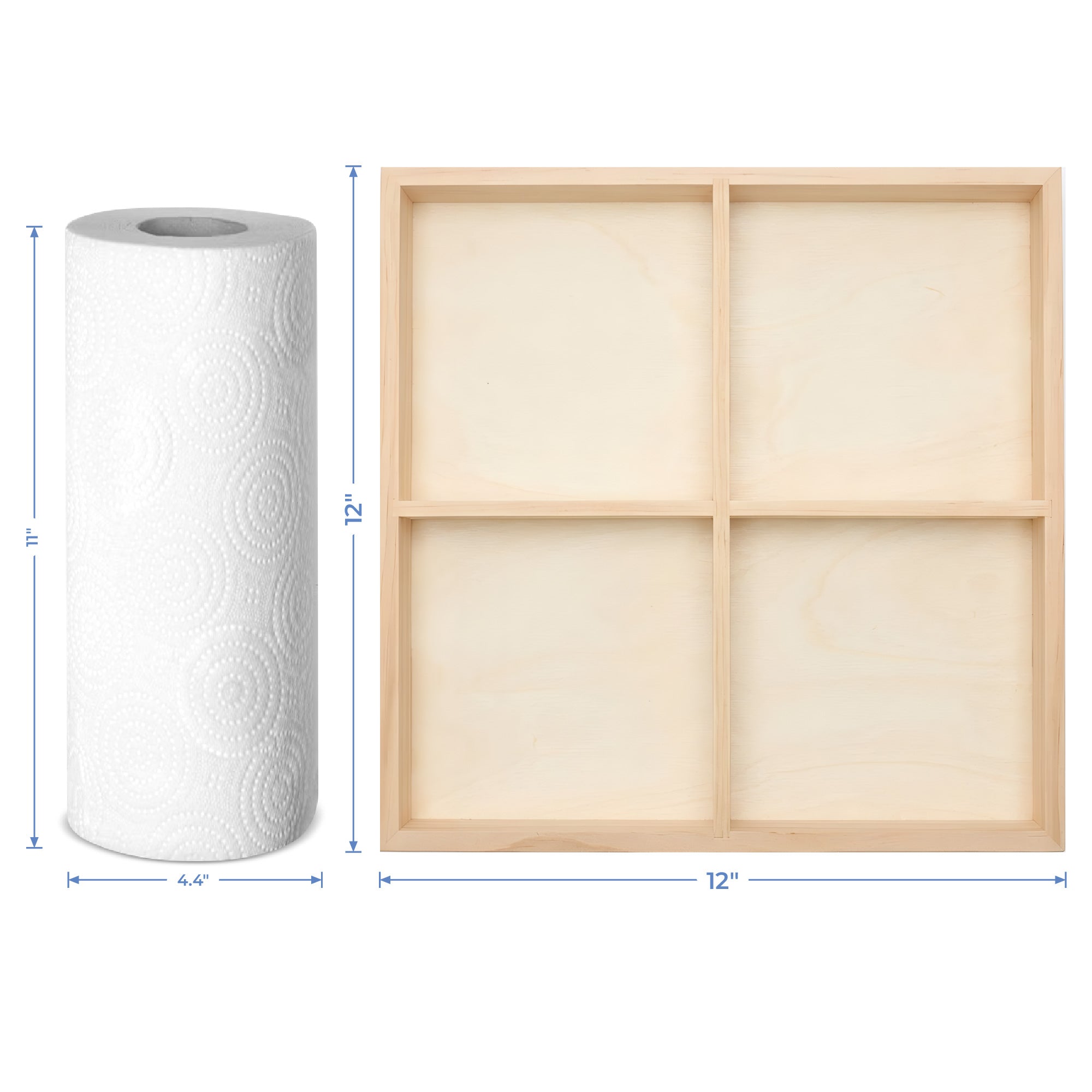 12 x 12 Candy Tray, 4 Part