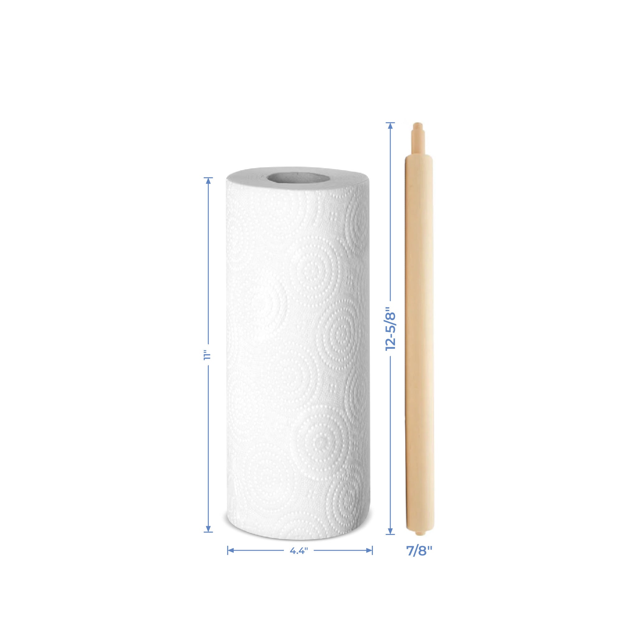 Paper Towel Holder - Spring Loaded