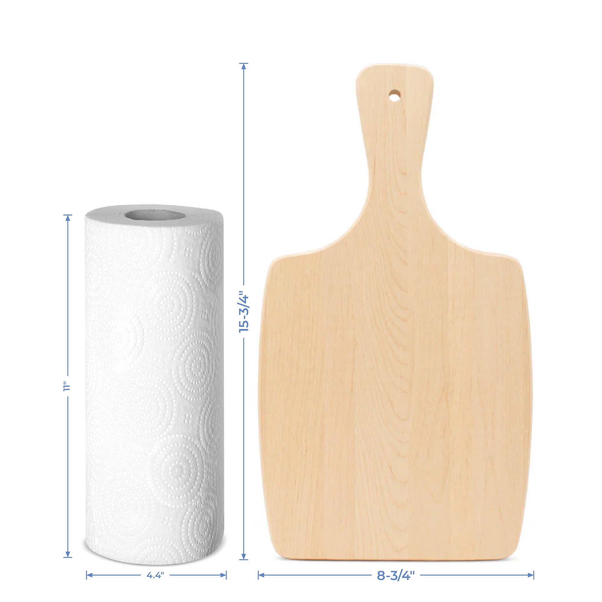 Large Cutting Board with Handle, 16”