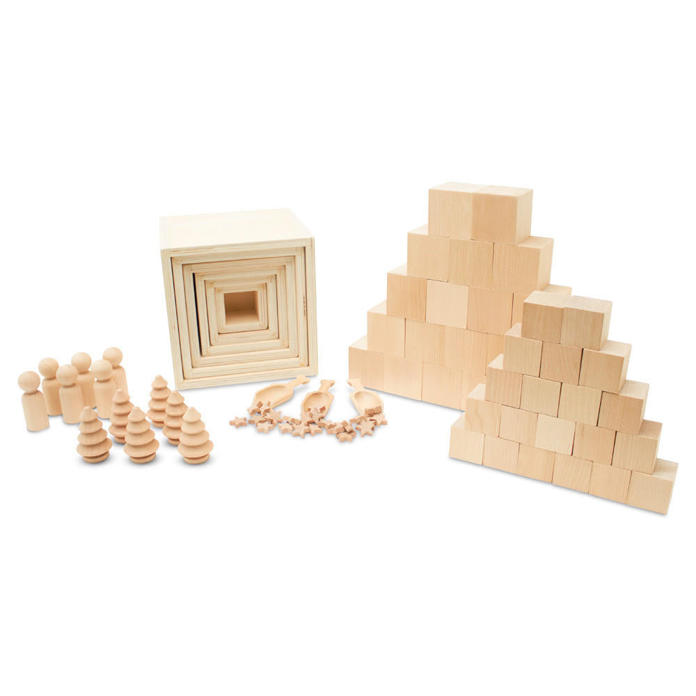 Stacking Boxes Eyfs Early Education Stacking Box Bundle | Woodpeckers Crafts