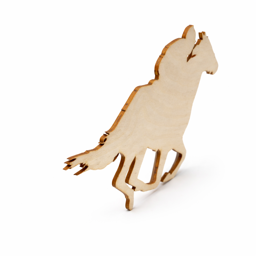 10" Kentucky Derby Horse and Rider Cutout