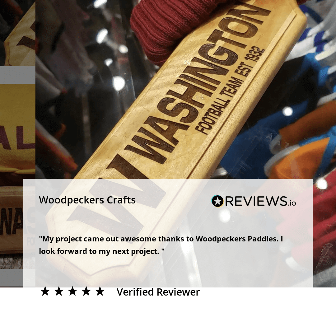 Wood Paddles | Woodpeckers Crafts