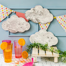 Woodpeckers Crafts 12" Wood Cloud Cutout, 12" x 7.5" x 1/4" 