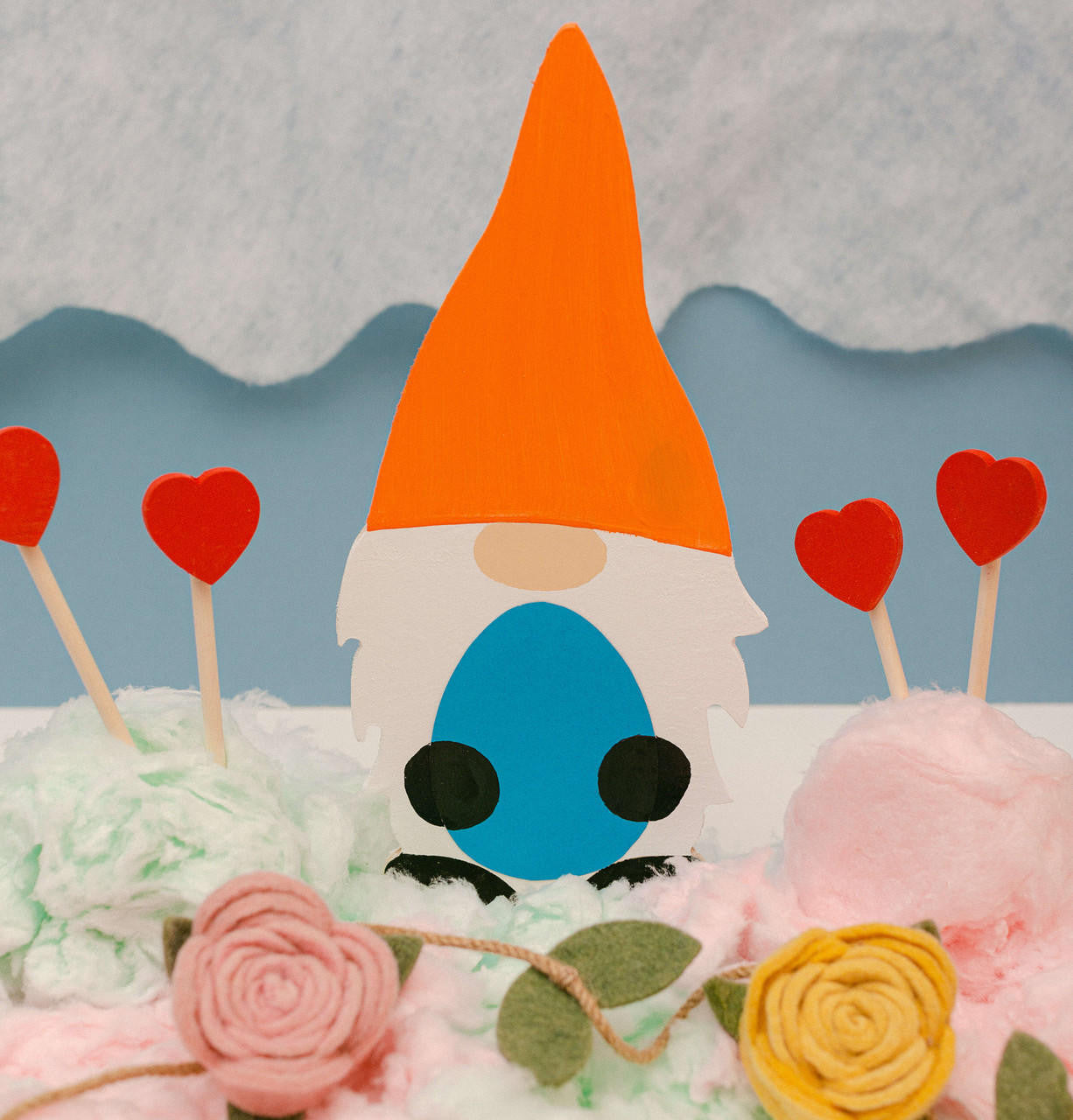 Woodpeckers Crafts 12" Wood Gnome Cutout, 12" 