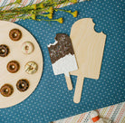 Woodpeckers Crafts 12" Wood Popsicle Cutout, 12" x 5" x 1/4" 