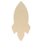 Woodpeckers Crafts 12" Wood Rocket Cutout, 12" x 9" x 1/4" 