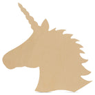 Woodpeckers Crafts 12" Wood Unicorn Cutout, 12" x 13" x 1/4"