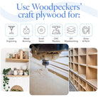Woodpeckers Crafts 1/2" X 12" x 8" Baltic Birch B/BB Sheets 