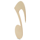 Woodpeckers Crafts 13" Wood Musical Note Single Cutout, 13" x 7" x 1/4" 