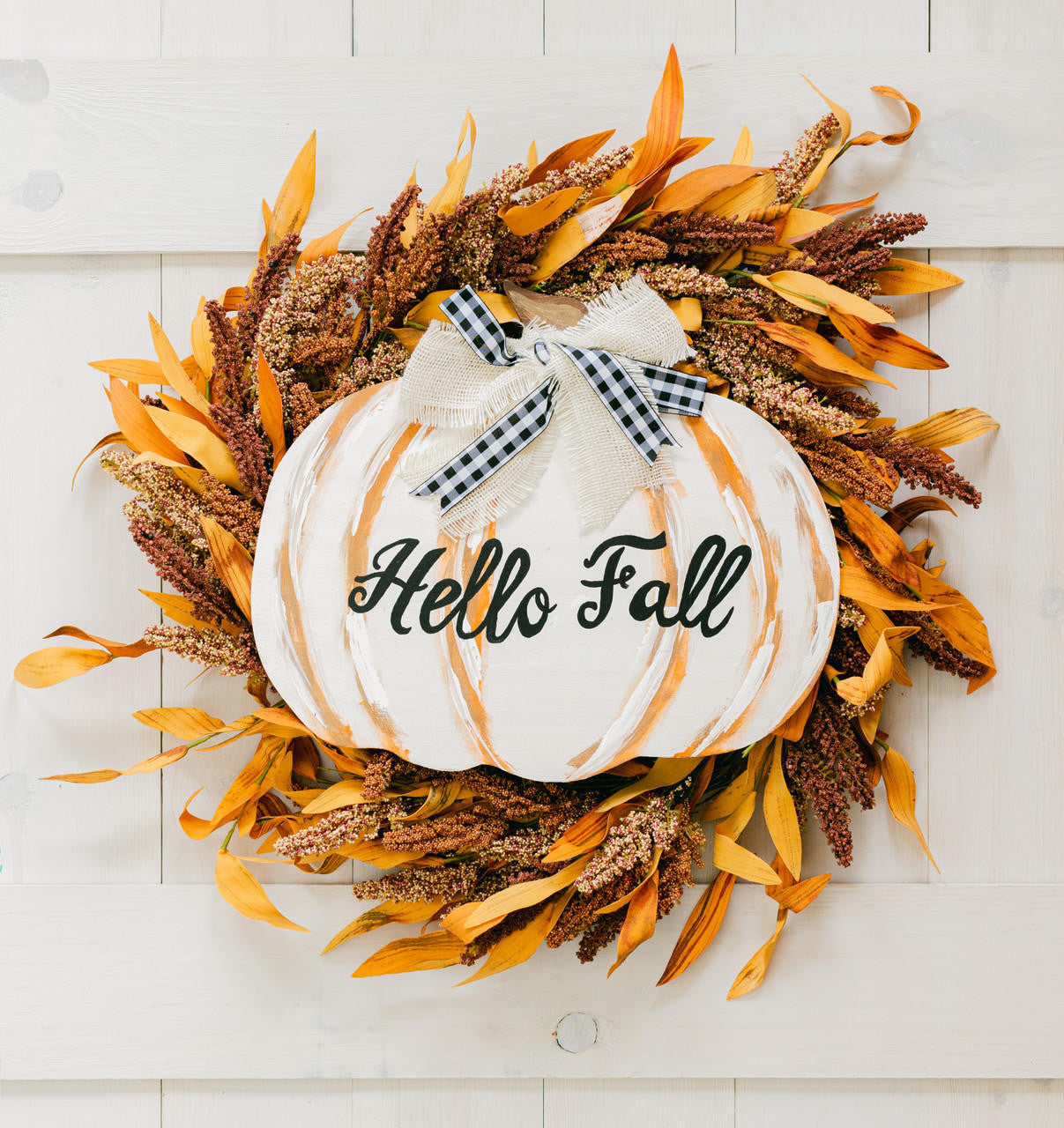 Wooden Pumpkin Cutout (5"- 14")