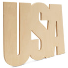 Woodpeckers Crafts 16" Wood USA Cutout, 16" x 9-3/4" x 1/4" 