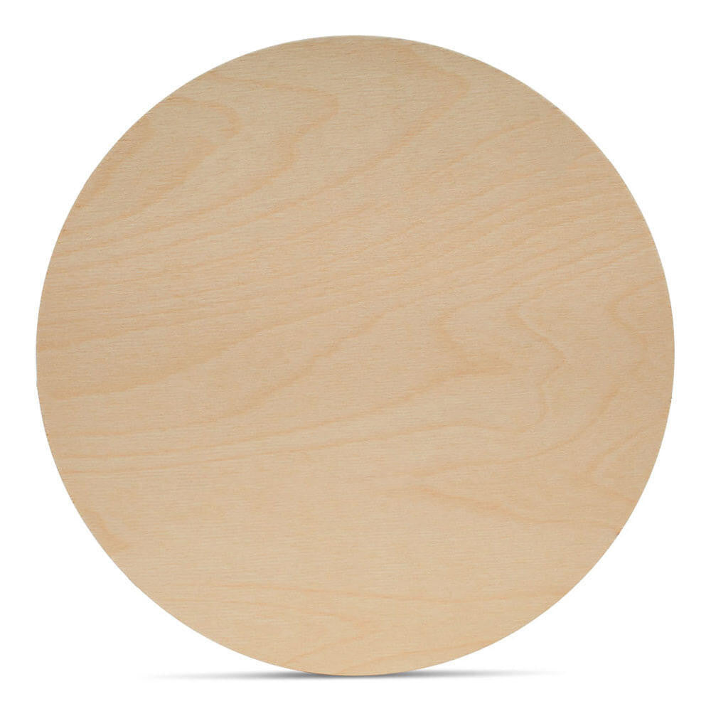 18" Wooden Circle Cutout, 3/4" Thick