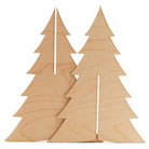 Woodpeckers Crafts 2-Piece Slotted Christmas Tree