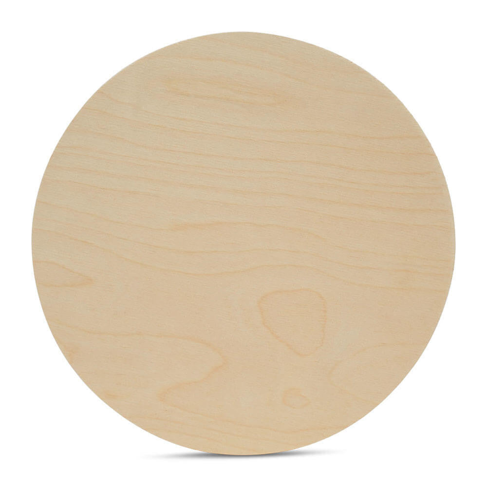 20" Wooden Circle Cutout, 3/4" Thick