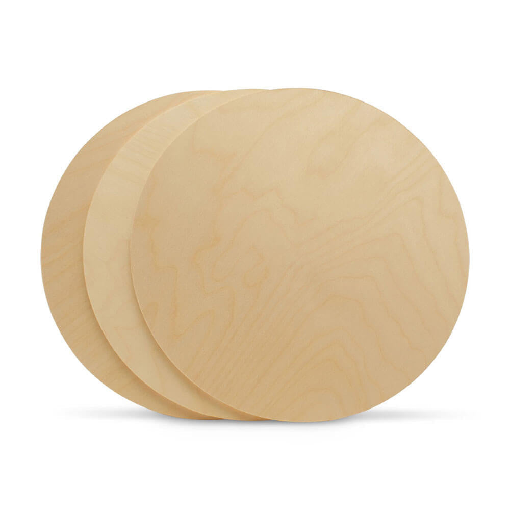 20" Wooden Circle Cutout, 1/2" Thick