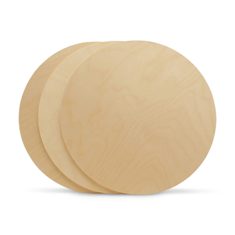 21" Wooden Circle Cutout, 1/4” Thick