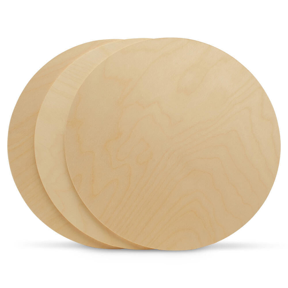30" Wooden Circle Cutout, 3/4" Thick
