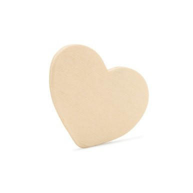 7" Wooden Heart Cutout