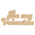 Woodpeckers Crafts "Be my Valentine” Cutout