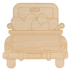 Woodpeckers Crafts Beetle Car with Cargo of Hearts Cutout