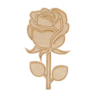 Woodpeckers Crafts Blooming Rose Cutout