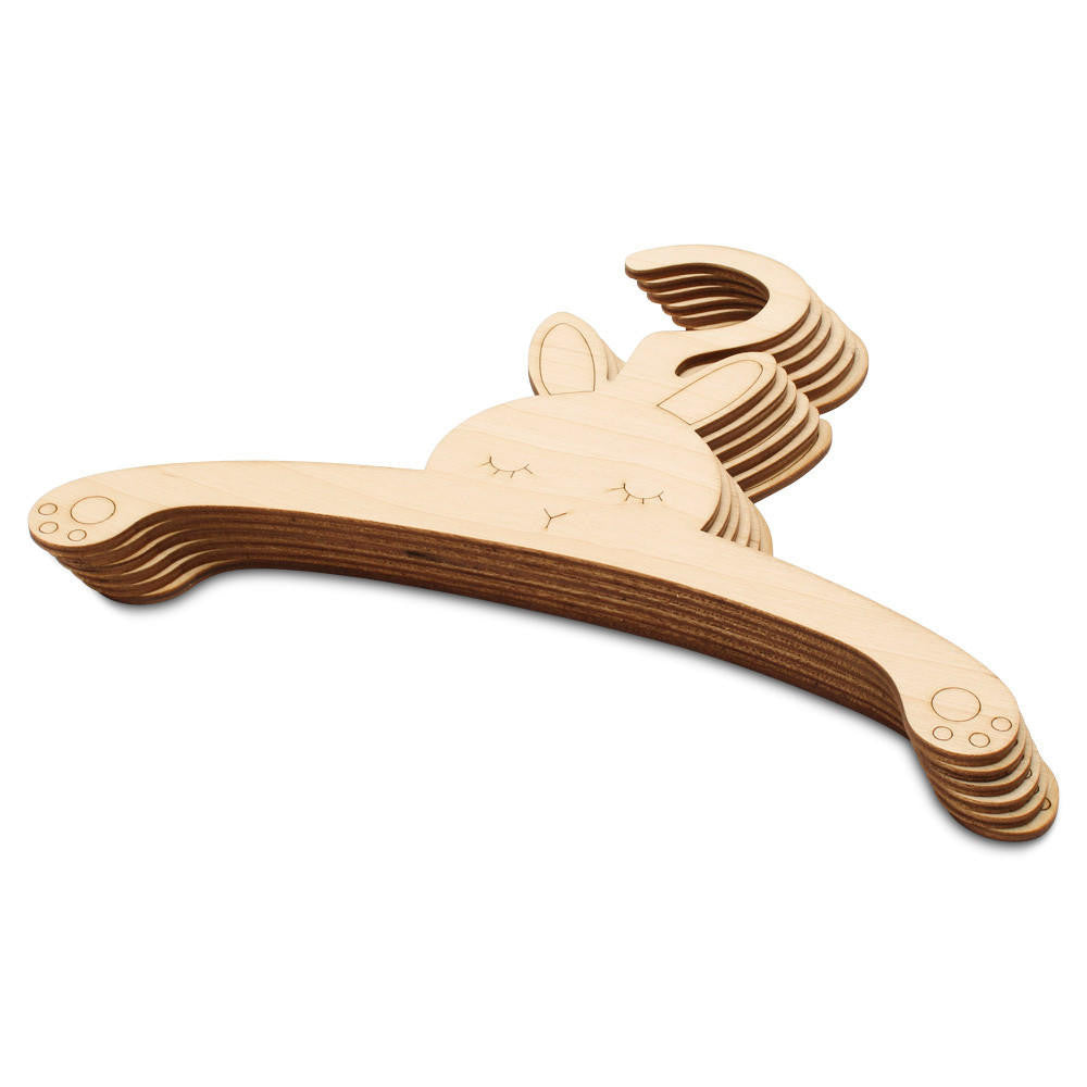 Woodpeckers Crafts Bunny -Themed Baby Hangers 