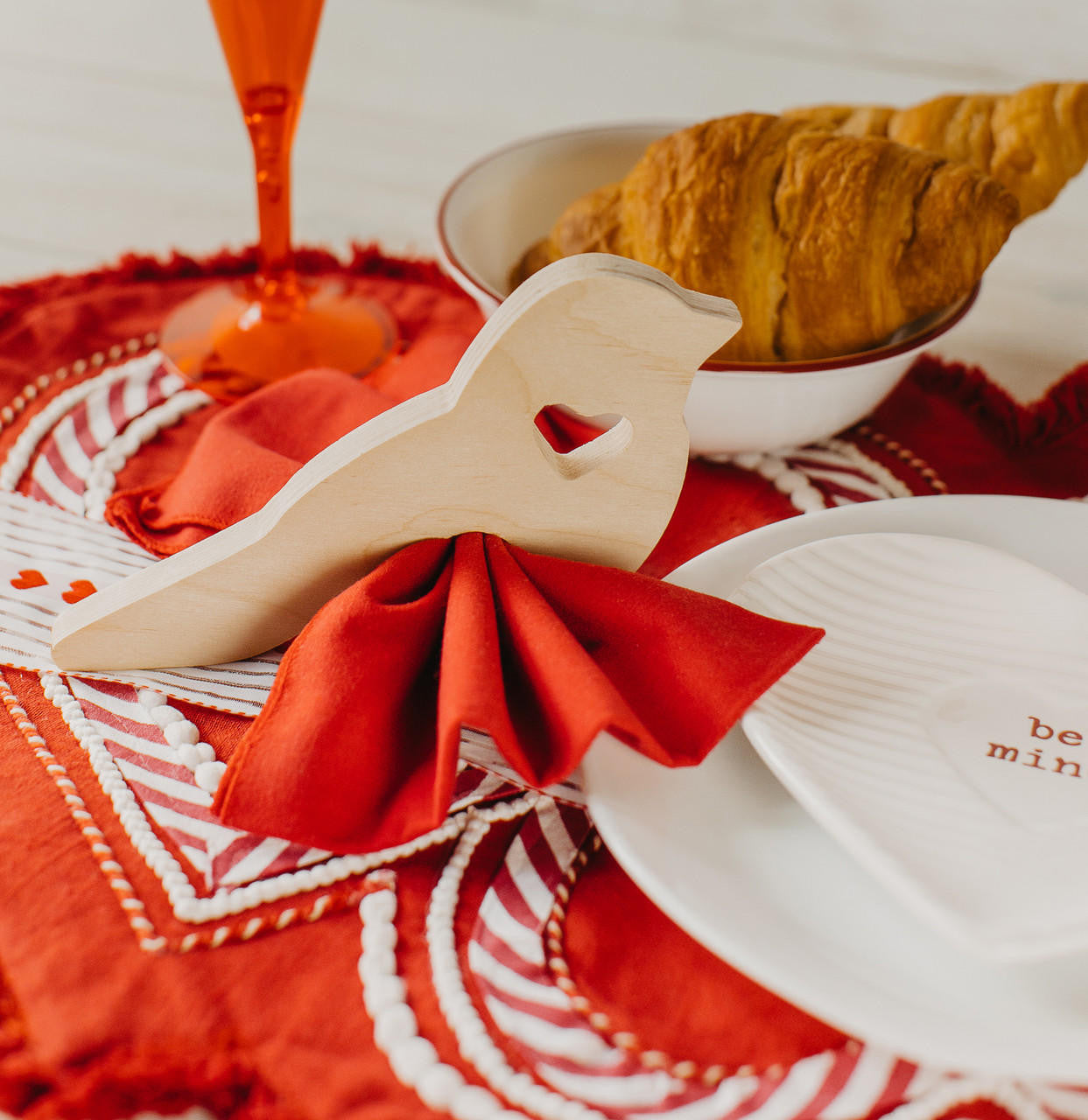 Woodpeckers Crafts Chunky Love Bird Note Holder Cutout 