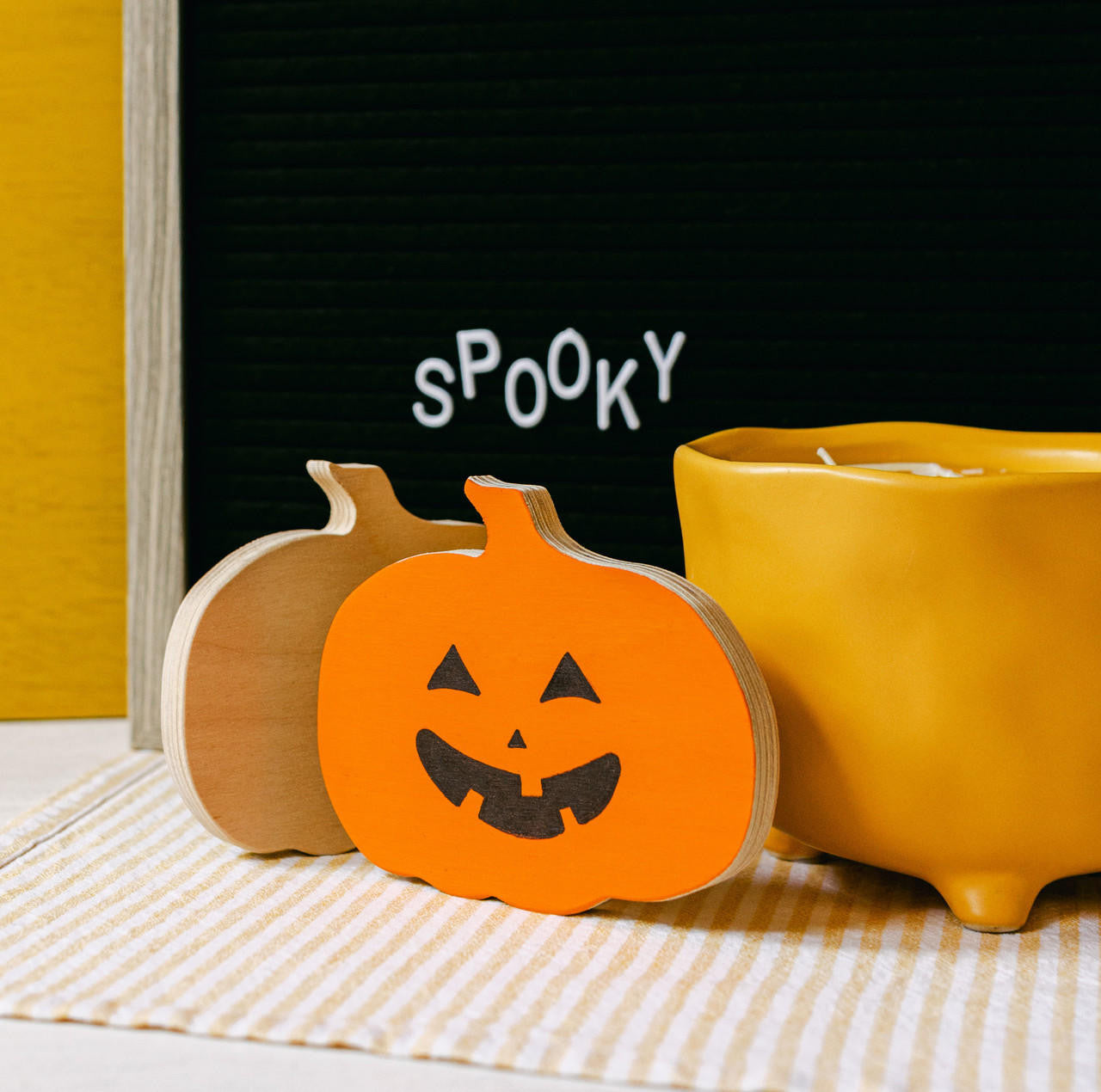 Woodpeckers Crafts Chunky Pumpkin Cutout 