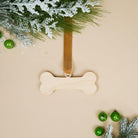 Woodpeckers Crafts Dog Bone Ornament