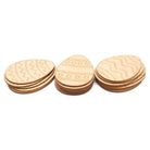 Woodpeckers Crafts Easter Egg Cutouts with Detail, Set of 18