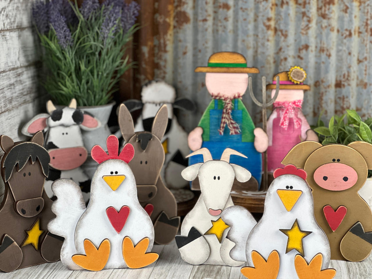 Woodpeckers Crafts Farmland Bundle by Pickitz 