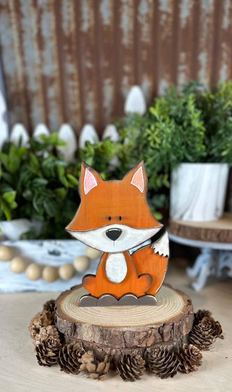 Woodpeckers Crafts Fox Shelf Sitter, by Pickitz 