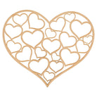 Woodpeckers Crafts Hearts Cutout with Heart Detail
