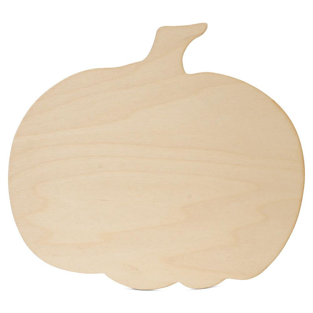 Woodpeckers Crafts Jumbo Wood Pumpkin Cutout, 16" 