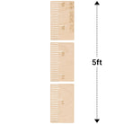 Woodpeckers Crafts "Love Grows Here" Baby Growth Chart Ruler 