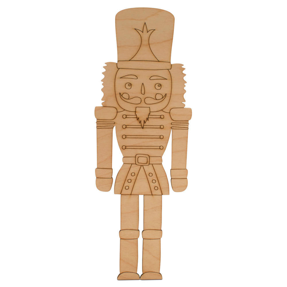 6" Nutcracker Cutout with Detail