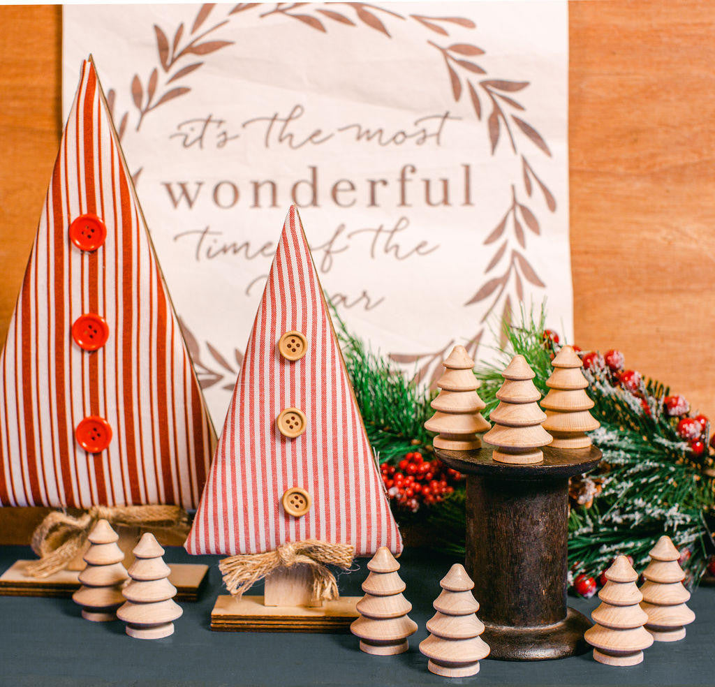 Woodpeckers Crafts Pine Tree, 2" 