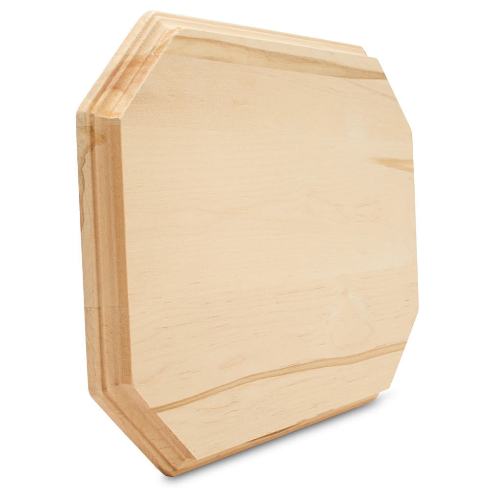 Rectangle Wood Plaque, Unfinished | Woodpeckers Crafts