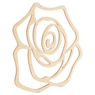 Woodpeckers Crafts Rose Silhouette Cutout (for Coasters and Chargers)