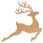 Woodpeckers Crafts Running Reindeer Cutout