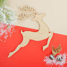 Woodpeckers Crafts Running Reindeer Cutout