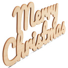 Woodpeckers Crafts Script “Merry Christmas” Cutout