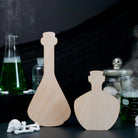 Woodpeckers Crafts Short Wood Potion Bottle Cutout, 6” 