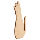 Woodpeckers Crafts Sitting Cat Ornament