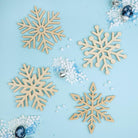 Woodpeckers Crafts Snowflake Cutouts, Set of 4