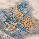 Woodpeckers Crafts Snowflake Cutouts, Set of 4